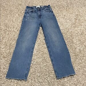 Classic Blue Wide-Leg Jeans